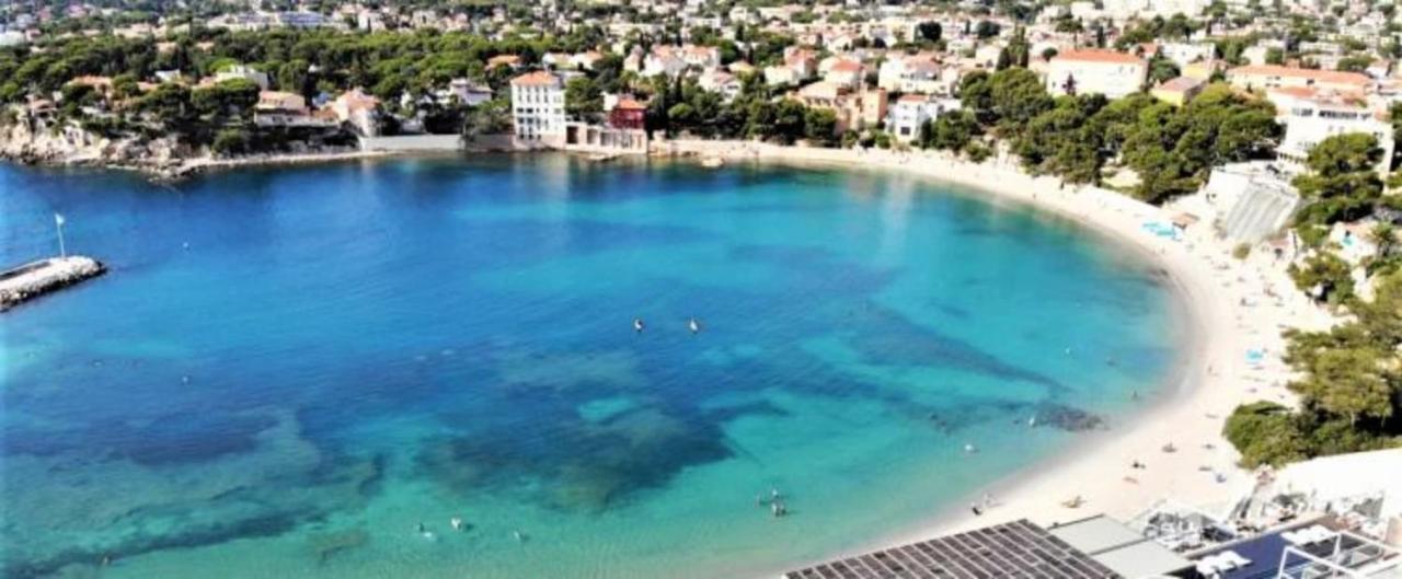 Spacious Sea View Apart At 50M From The Beach Bandol Luaran gambar